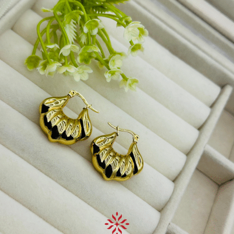 Gold-toned Hoop Earrings