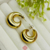 Bold Dome Hoop Earrings