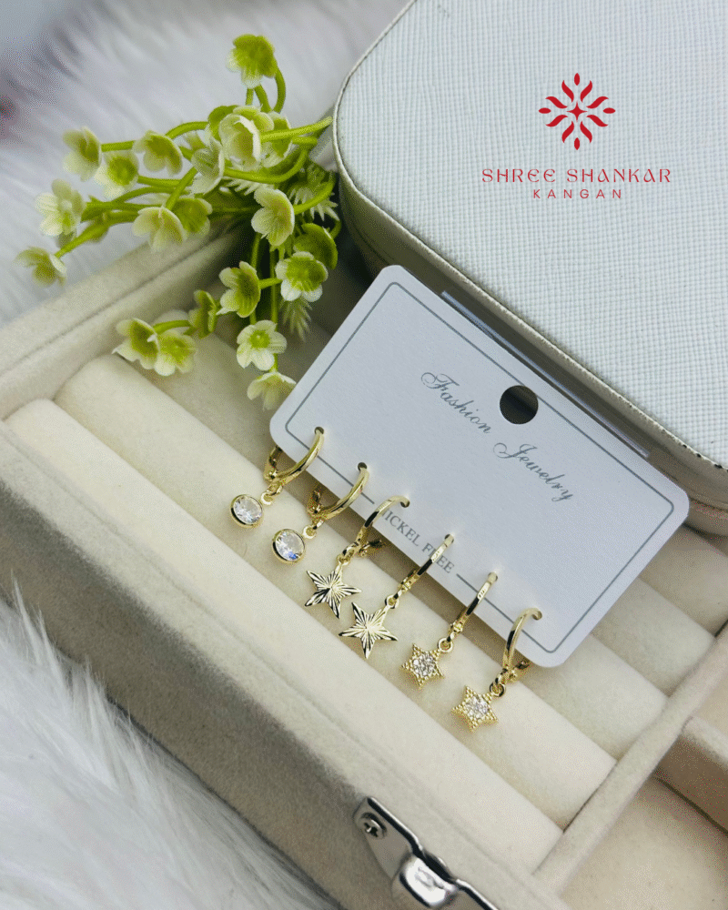 Brass Zircon Stone