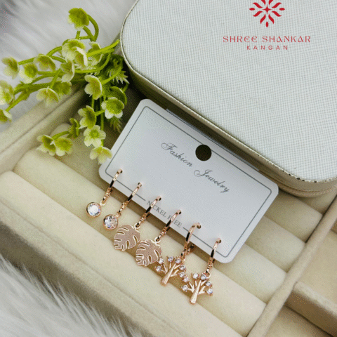 Clear Stone Earrings
