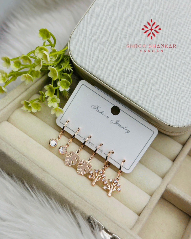 Clear Stone Earrings