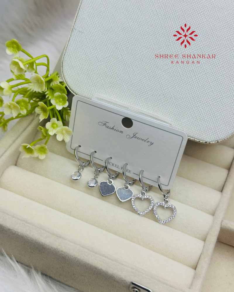 Silver Dangle Earrings