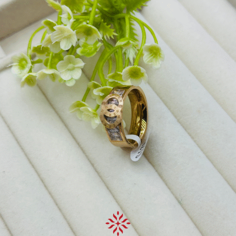 Bold Metallic Ring