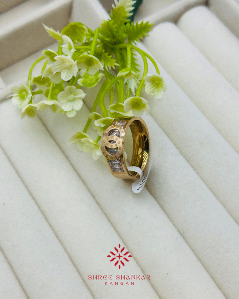 Bold Metallic Ring