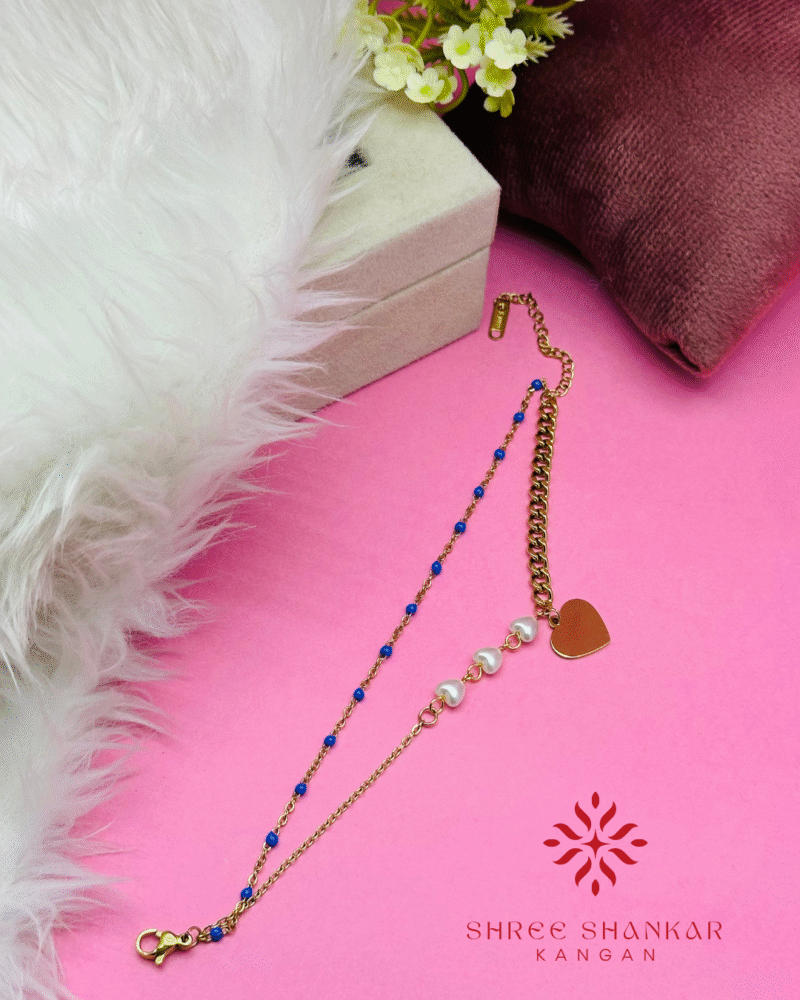 White Hearts Bracelet