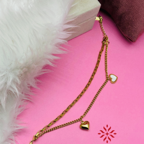 Golden Heart Bracelet