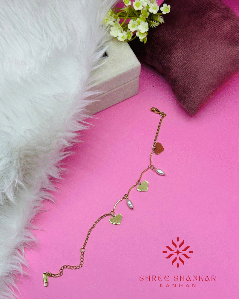 Green Hearts Bracelet