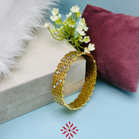 Semi Diamond Bangle
