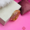 Mini Red golden heart bangles