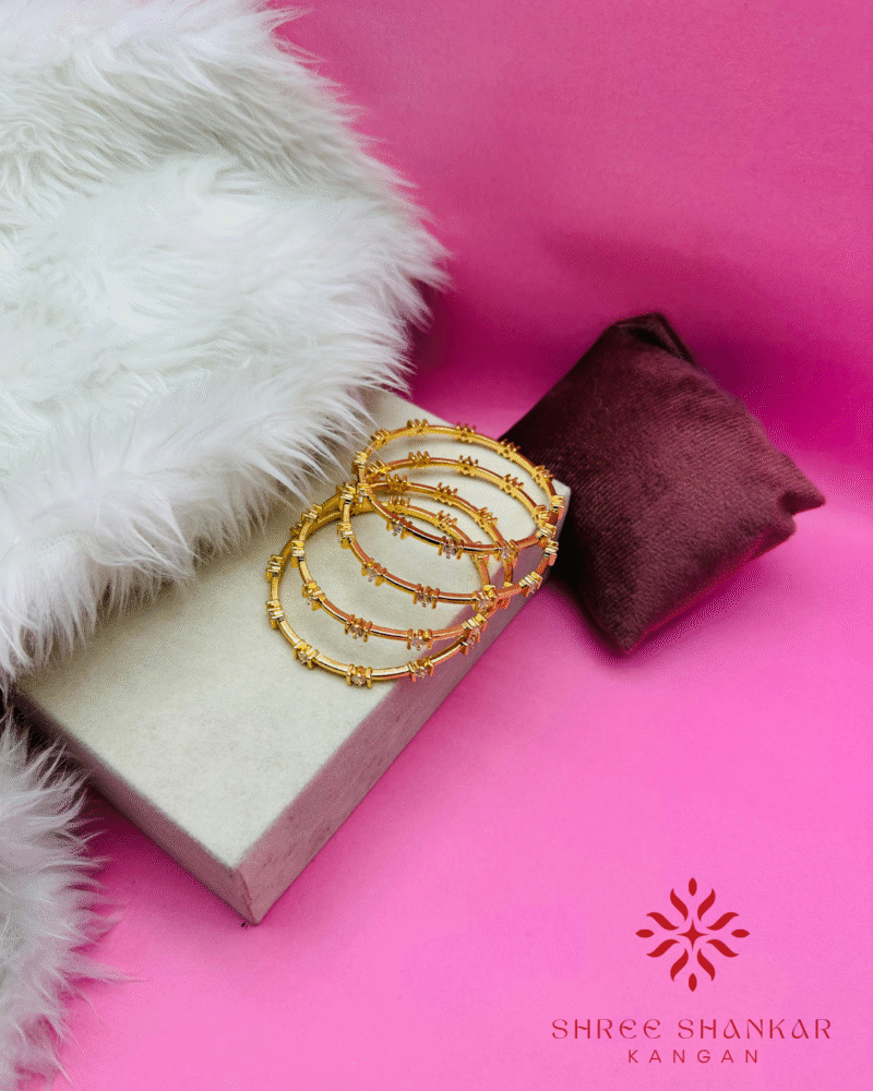 Lock Heart Bangles