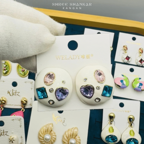 3D Shapes Earrings
