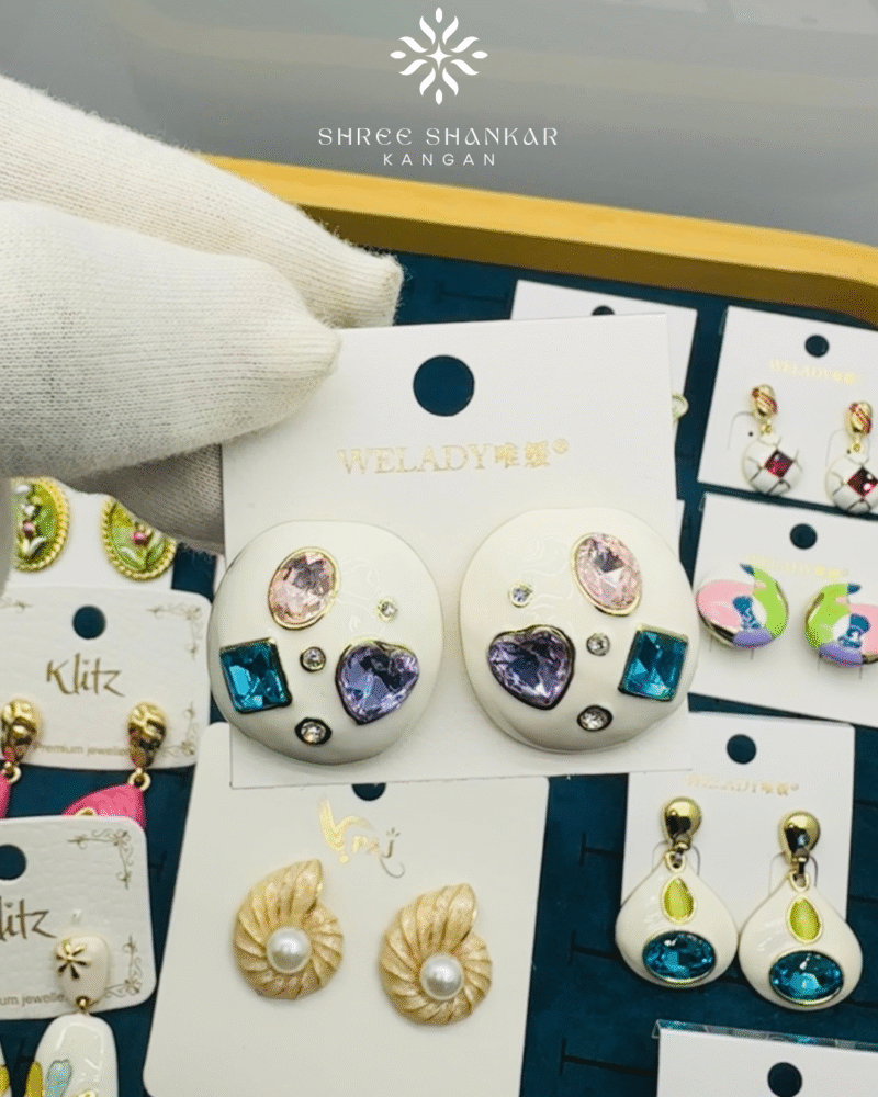 3D Shapes Earrings