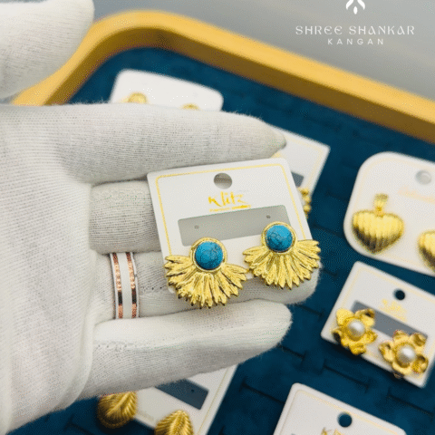 Golden Wings Earrings